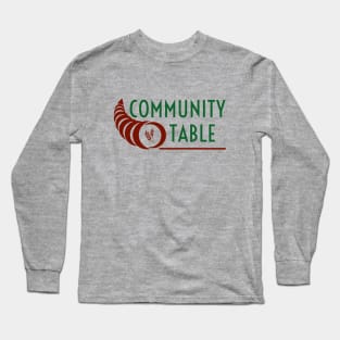 Community Table Logo for Light Colored Shirts Long Sleeve T-Shirt